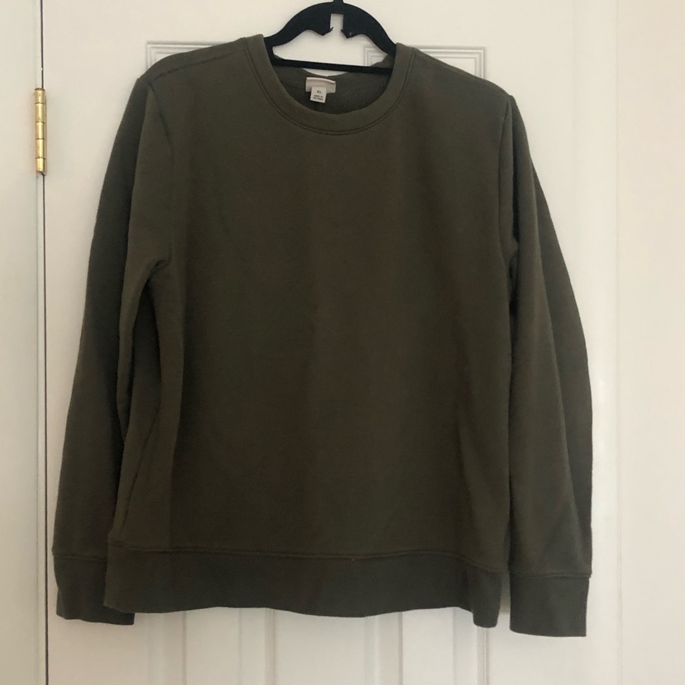 Olive Green Crewneck Sweatshirt A New Day Target